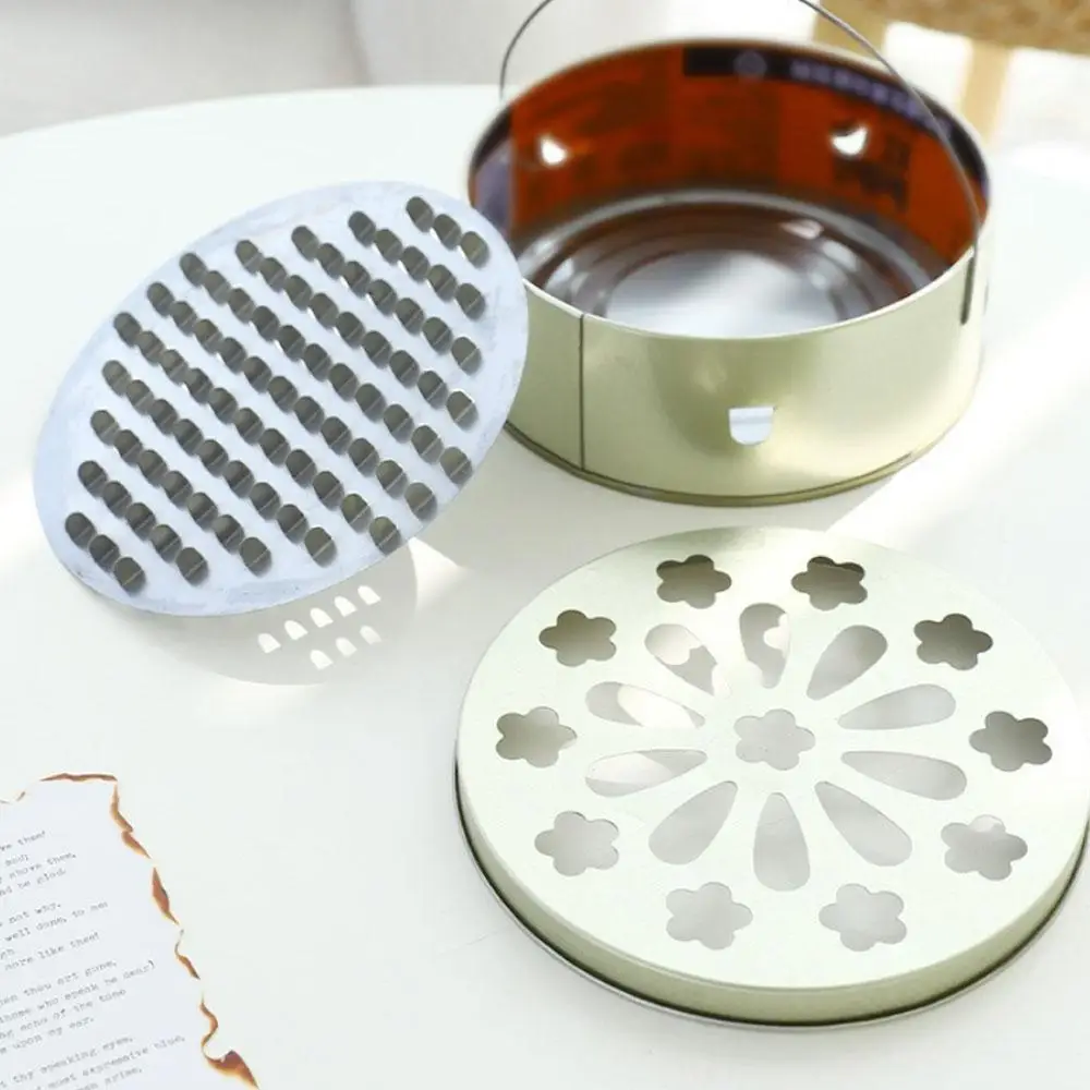 Mosquito Coil Tray Holder Home Insect Repellent Anti-fire Sandalwood Incense Burner Box Fishing Camping Mosquito Coil Plate