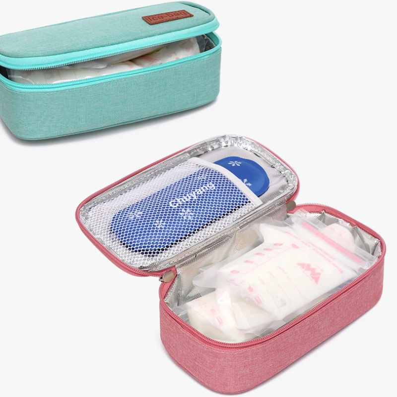Nsulin Cooling Bag for Diabetes Medicla Cooler Diabetic Pocket Oxford Pill Protector Waterproof Drink Cooler