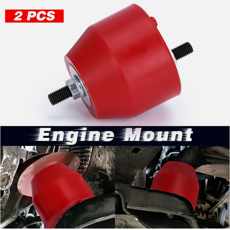 Engine Front L&R Mount Mounting Insulator For BMW E36 E46 Compact Z3 Z4 Inline 6CYL 85A Polyurethane 11811140985 22116779970