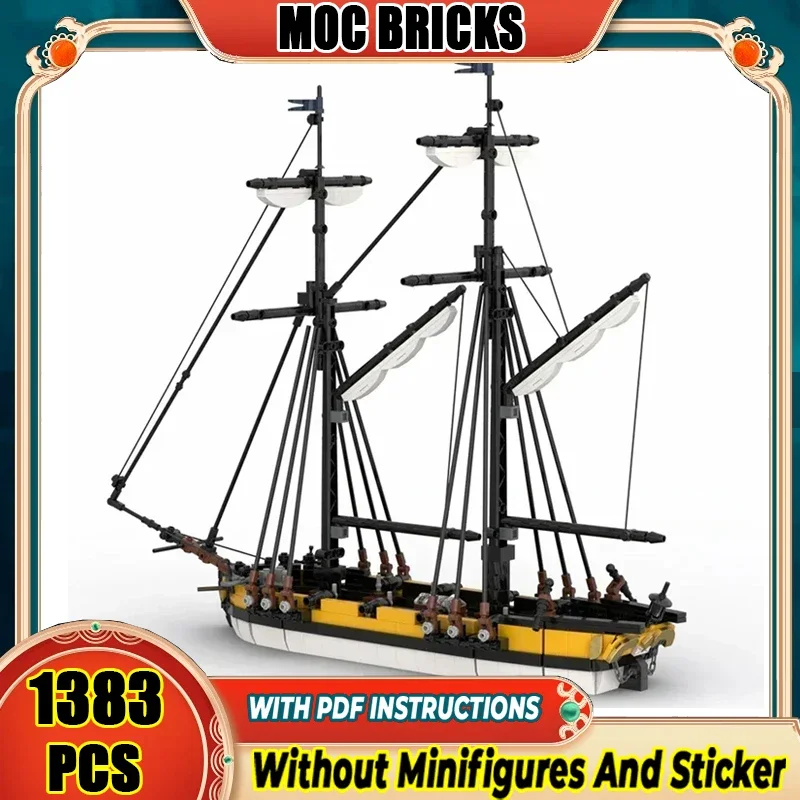 

Military HMS Dart Boat Model Moc Building Bricks Warship Technology Modular Blocks Gifts Christmas Toys DIY Sets Assembly