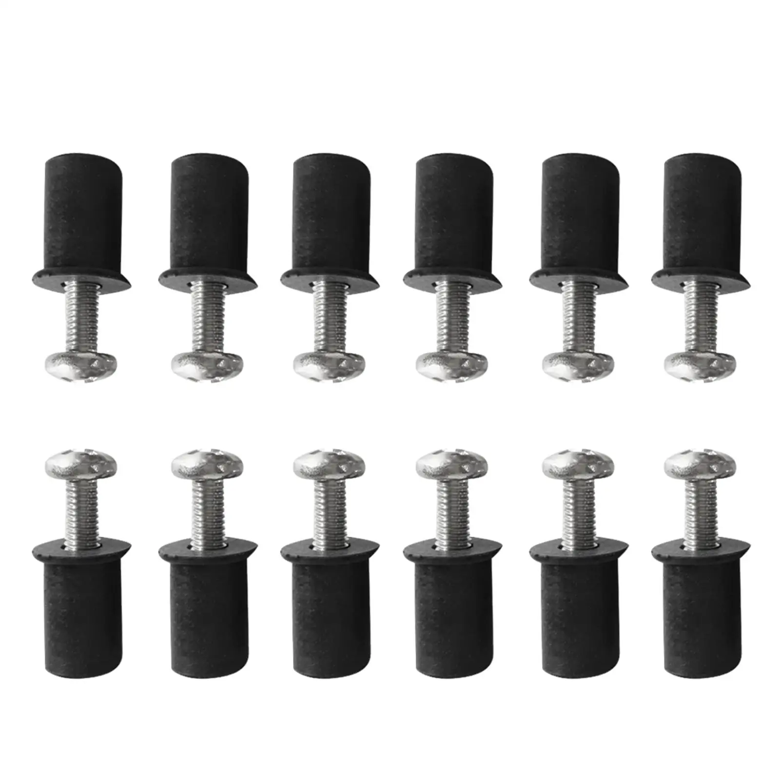 

Wellnuts with Stainless Steel Screws Marine Grade Rubber Boat Accessories for Kayak Canoe Base Gear