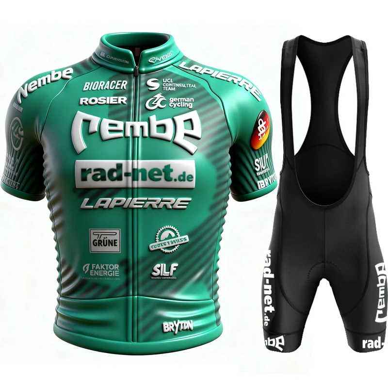 

Cycling Clothing Man Sportswear Bib Jersey Men Set Rembe - Rad-Net Bycicle Men's Outfit Jerseys Costume Bike Clothes Tricuta Mtb