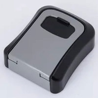 Multi-functional Wall Mounted Waterproof 4 Digits Passwords 3-5 Keys Storage Box Home Safe Box Easy to Fix