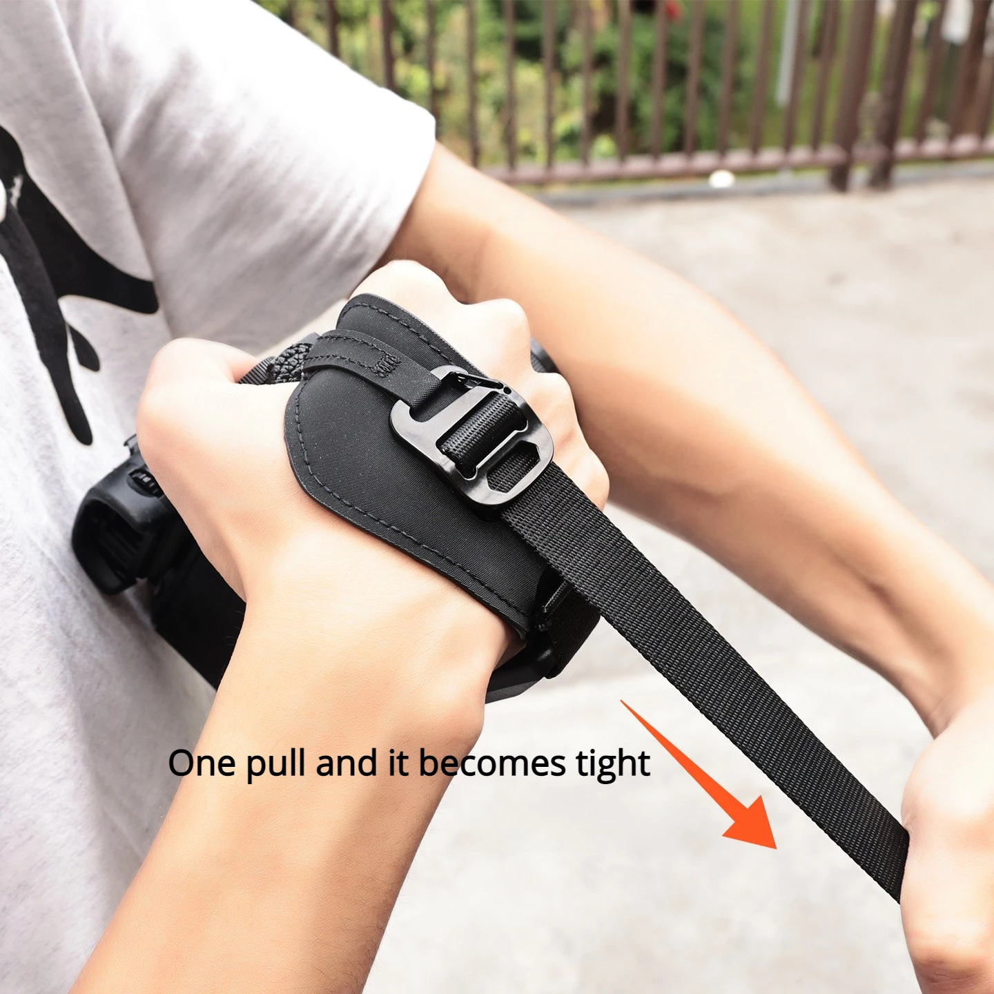Micro DSLR Camera Quick Release Wrist Strap for Qressure Relief and Anti Slip Compatible With Sony Canon Nikon and Fuji Wristban