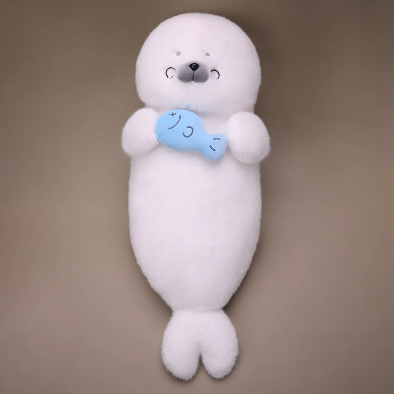 Weiches Plüschtier Niedliches Eisringhaus Tier-Stofftier Plüschpuppe Heim-Schlafzimmer Dekokissen Geschenke für Kinder Mädchen Jungen Geburtstagsparty – Detail 9