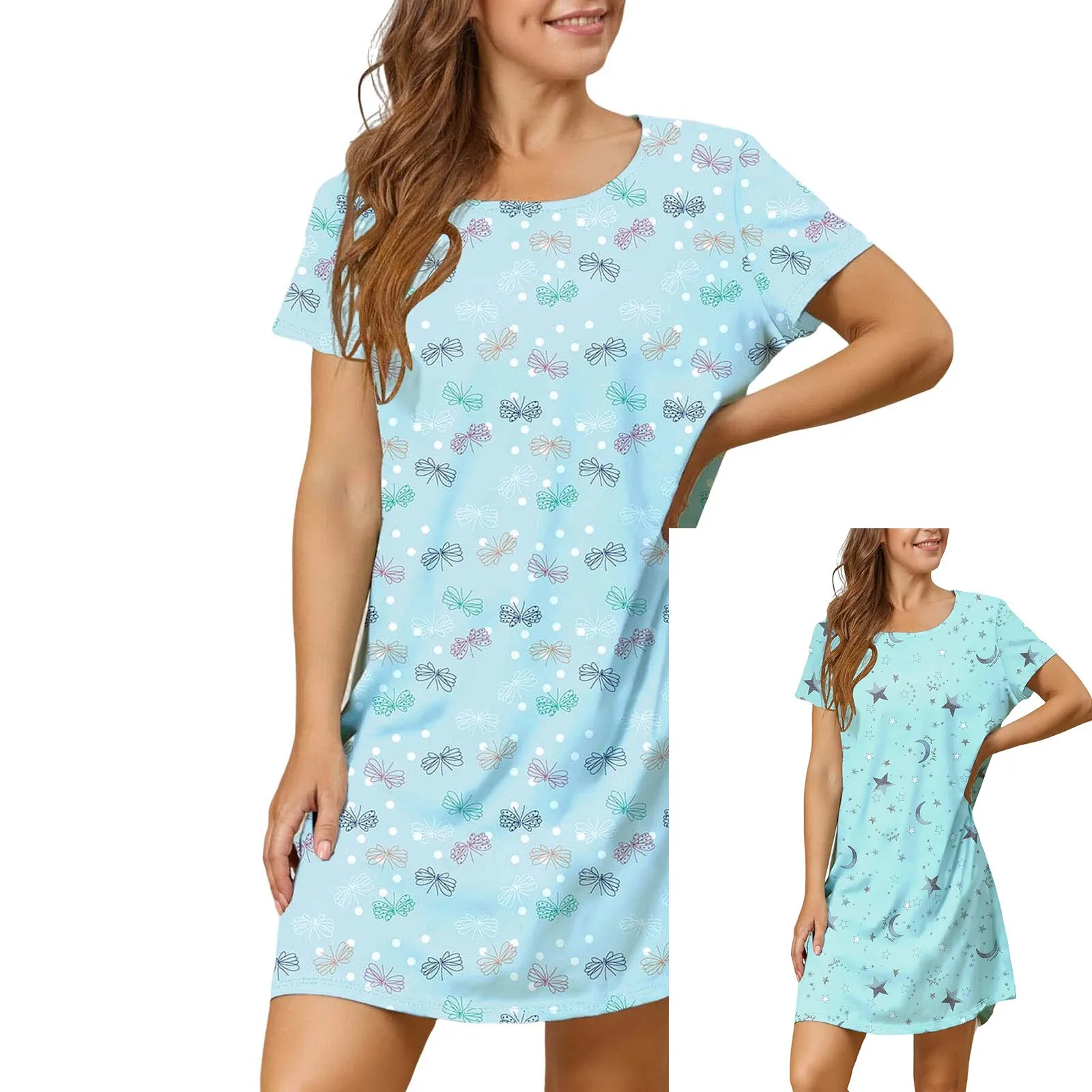 

Ночные рубашки для женщин, удобные спальные рубашки для взрослых, легкие хлопковые ночные рубашки, ночная рубашка на пуговицах