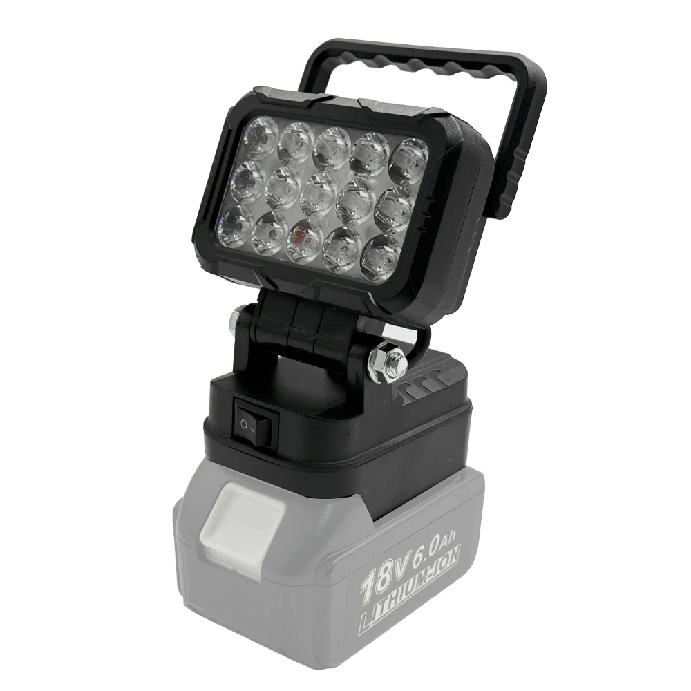 15-LED-Arbeitsleuchte für Makita 18V Li-Ion-Akku, LED-Arbeitslampe, Taschenlampe, Scheinwerfer, Notfall-Werkzeugleuchte – Detail 3