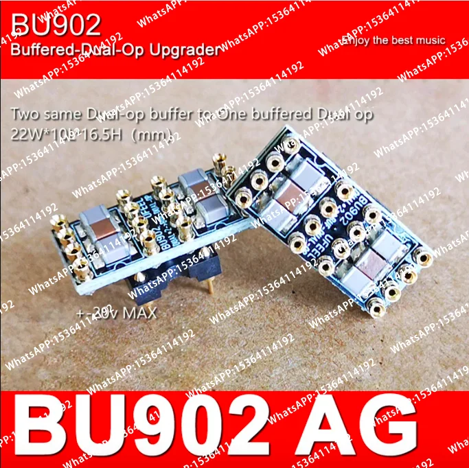 1PCS HI-END Audio Buffered Dual Op Amp Upgrade for Preamp AMP Headphone-amp Power Amplifier AD827 OPA2604 712 5532