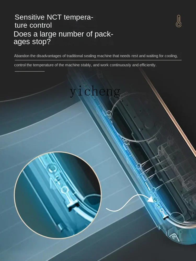 آلة ختم الفراغ ZZZC آلة تغليف المواد الغذائية المنزلية الصغيرة آلة ختم الفراغ الذكية الأوتوماتيكية