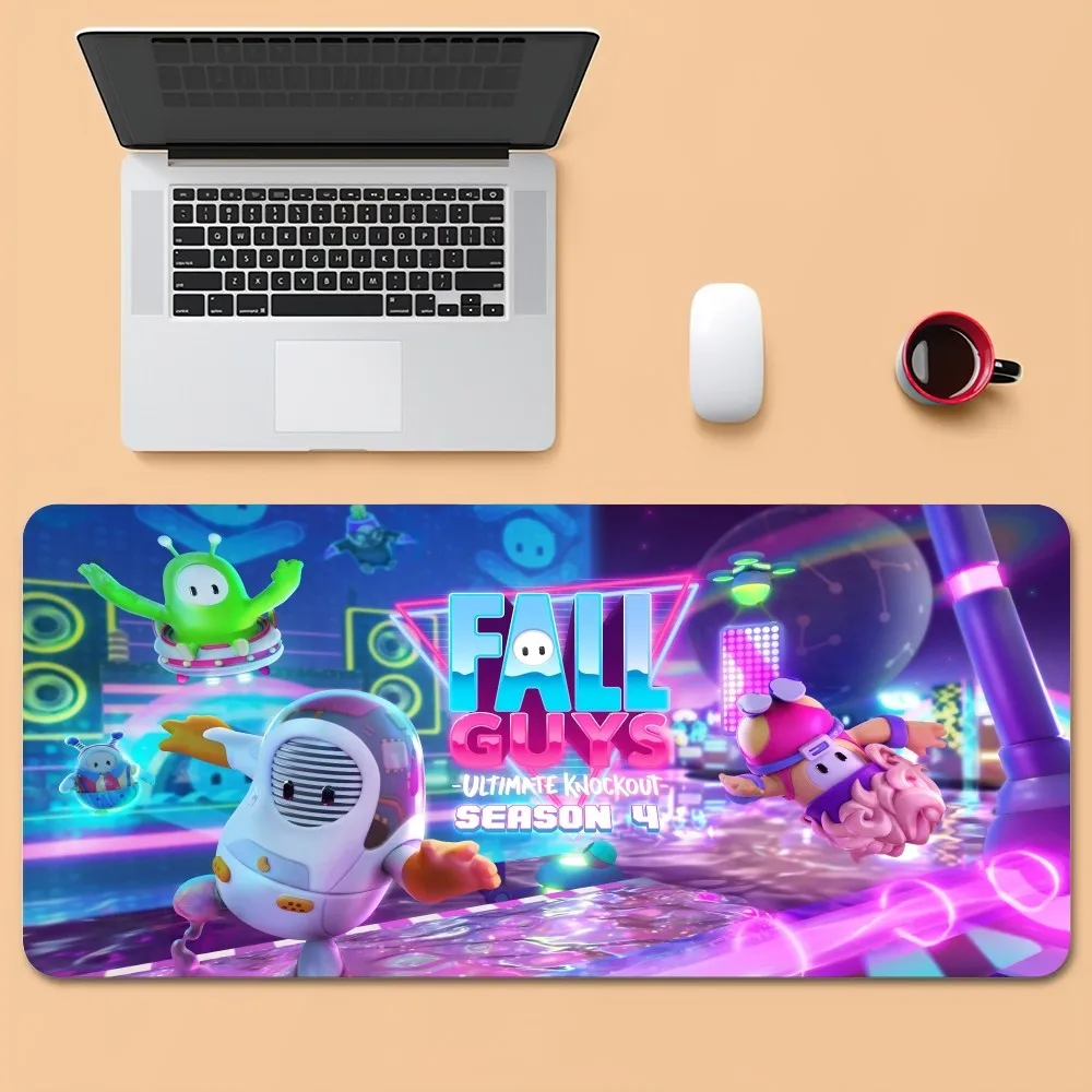 Game F-Fall G-Guys Cute Mousepad Office Large Small Computer PC Keyboard Mouse Rubber Game Anti-Slip Mice Mat Big