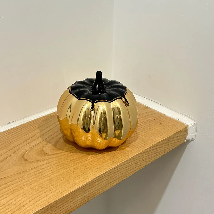 حقيبة صندوق اليقطين الإبداعية ذات الإحساس المعدني اللامع الرائع بتصميم صغير متخصص حقيبة يد حقيبة ساعي البريد