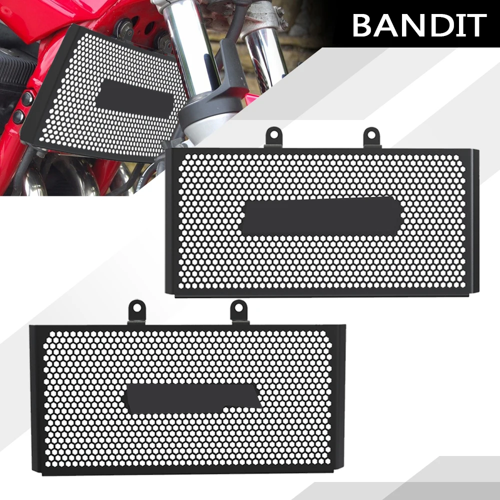 

Motorcycle Oil Cooler guard Radiator Grille Guard Cover FOR SUZUKI GSF600 GSF600S GSF650 GSF650S Bandit GSF 600 650 S 1995--2006