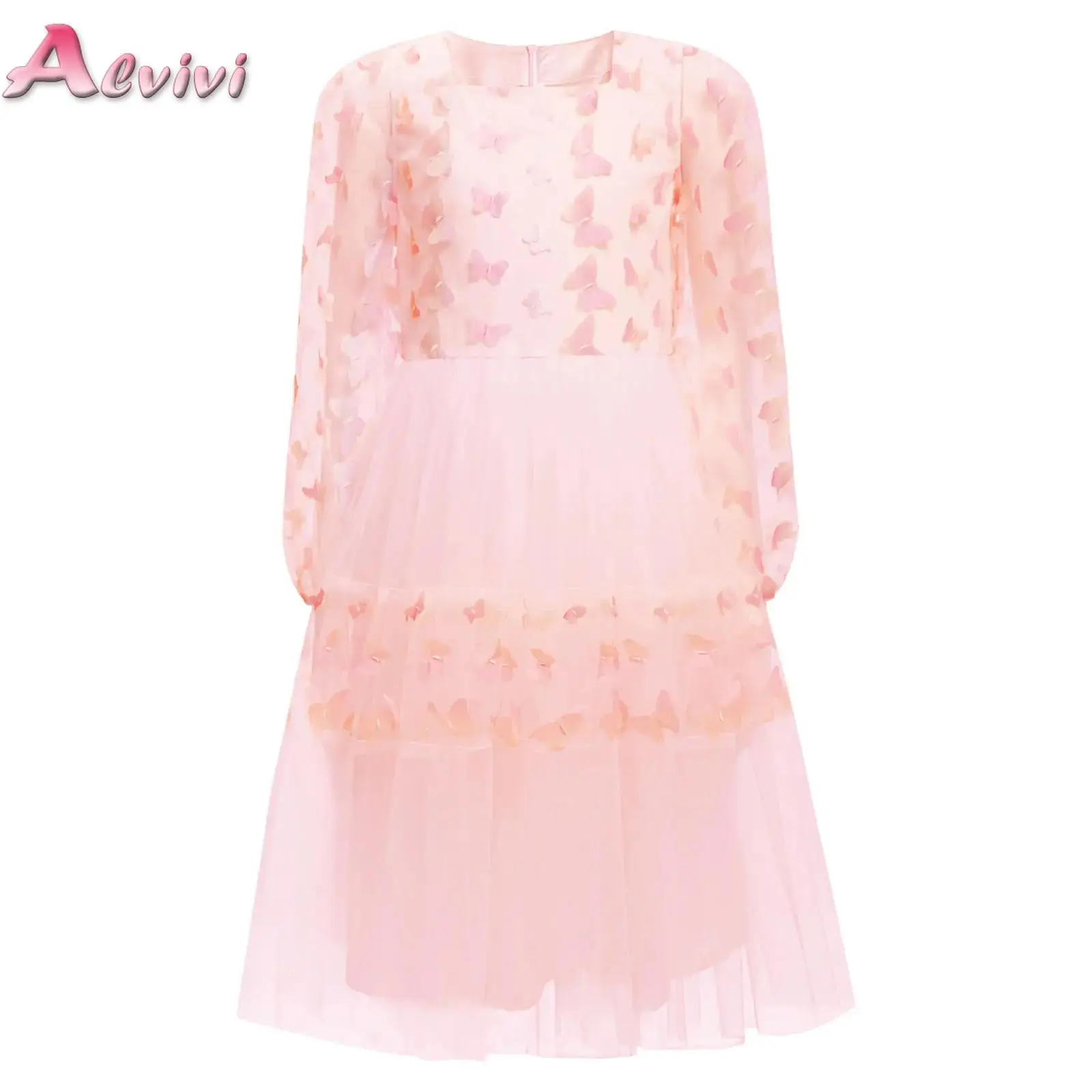 

Dress for Kids Girls Pink Princess Dresses Elegant Girl Birthday Party Costume for Long Sleeve Children's Autumn Spring Clothes