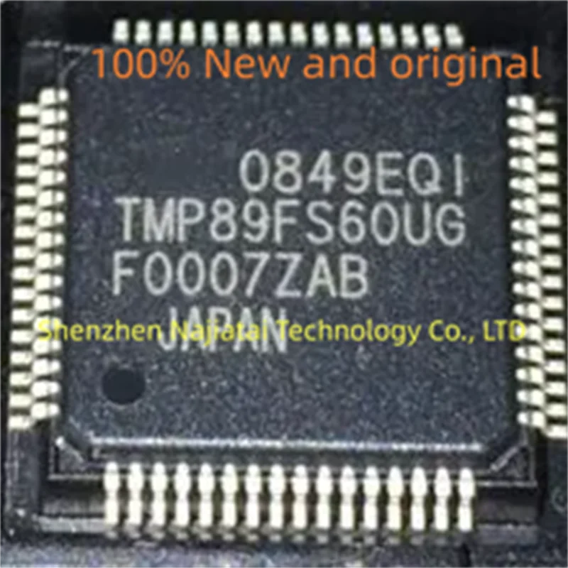 

10 шт./лот 100% Новый оригинальный чип TMP89FS60UG QFP64 IC