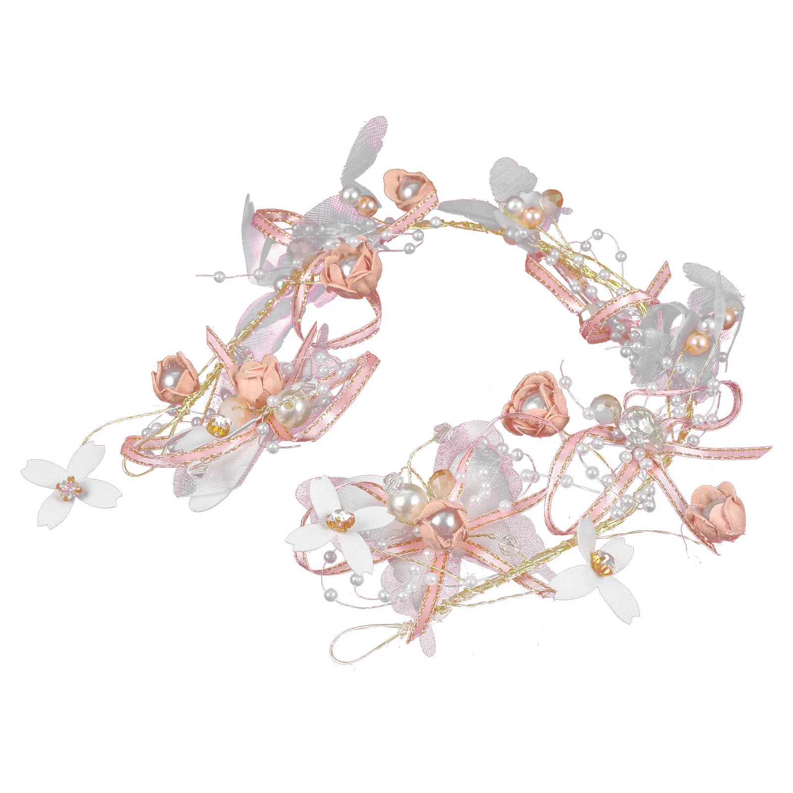 

Женская повязка на голову с цветком и украшением в виде бабочки, легкий свадебный парик для свадьбы, дня рождения, помолвки, вечеринки, аксессуары