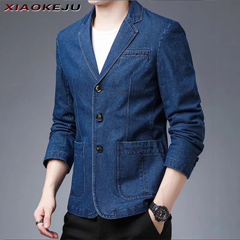 

Slim Male Suit Blazers Men Elegant Man Regular Fit Coat New Fashion Coats & Jackets Mens Wedding Slimfit Men's Leather Clothing