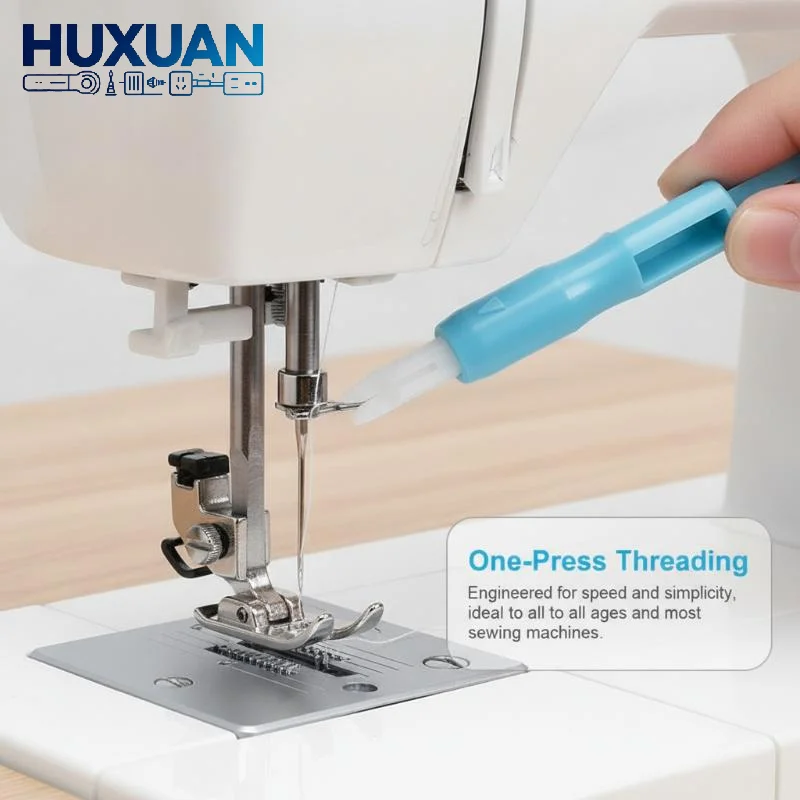 Sewing Needle Threading Tool Automatic Needle Inserter Threader for Elderly Sewing Enthusiasts Home Craft Use