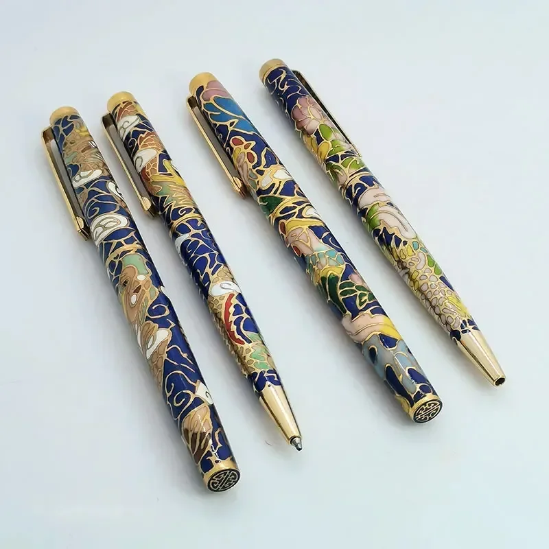 nuevo-inventario-antiguo-de-newchina-boligrafo-y-pluma-estilografica-iridium-yong-sheng-320-con-cloisonne-anos-90-1-unidad