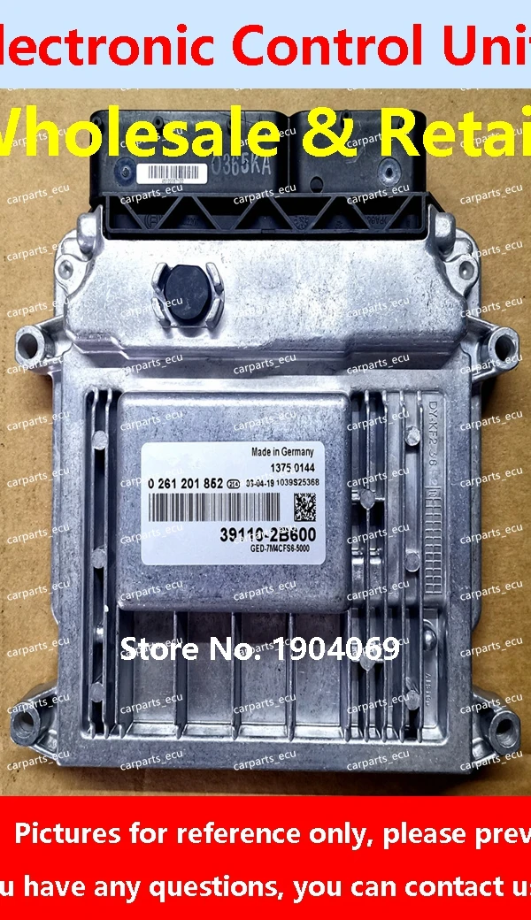 

39132-26AN0 A35 ECU 39115-2B422 0408 для Hyundai Elantra KIA Компьютерная плата двигателя автомобиля/M7.9.8 39110-2B600/39112-2B080 32G