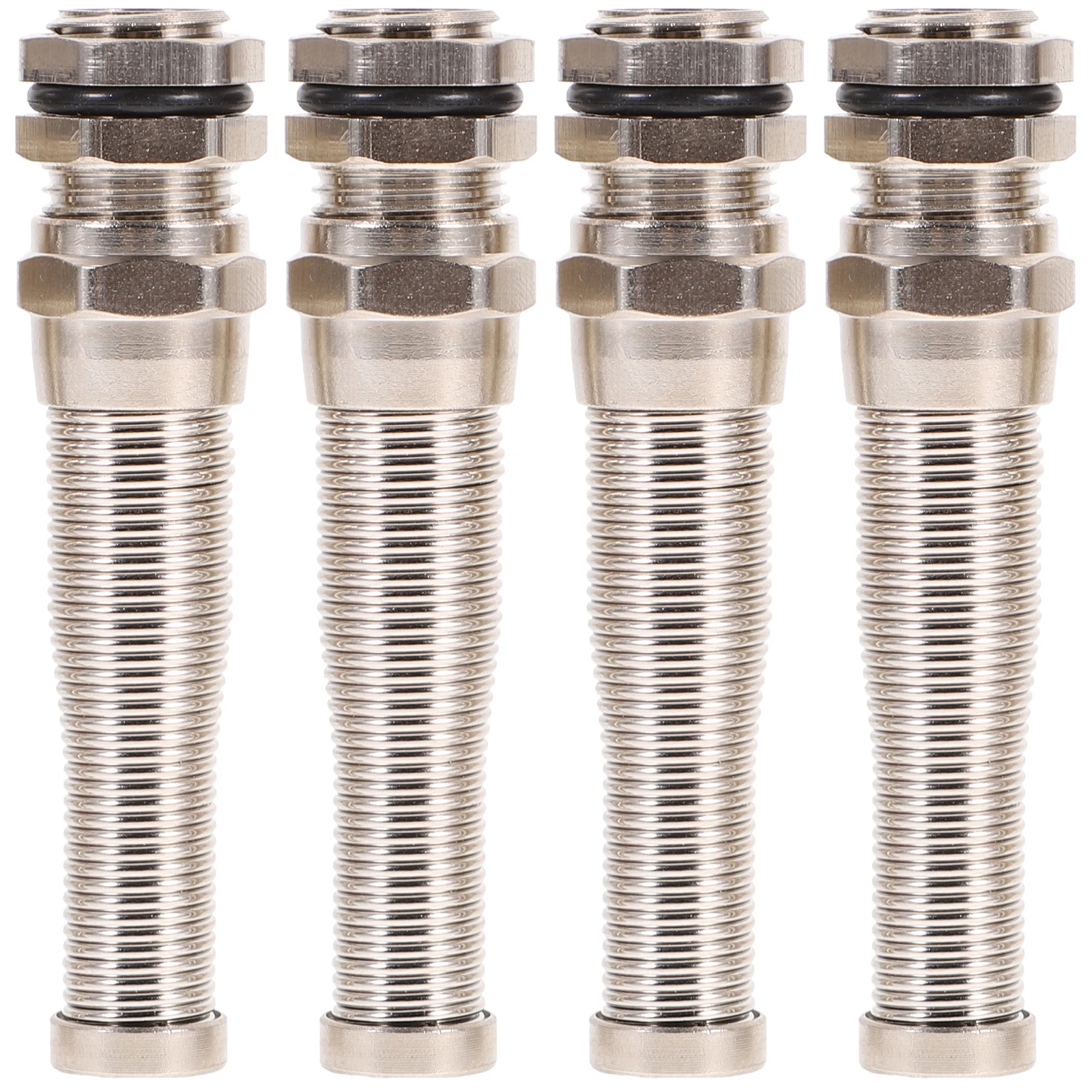 

4pcs Brass Cable Gland Connector Strain Relief Waterproof Gardening Connection Cable Protector Durable