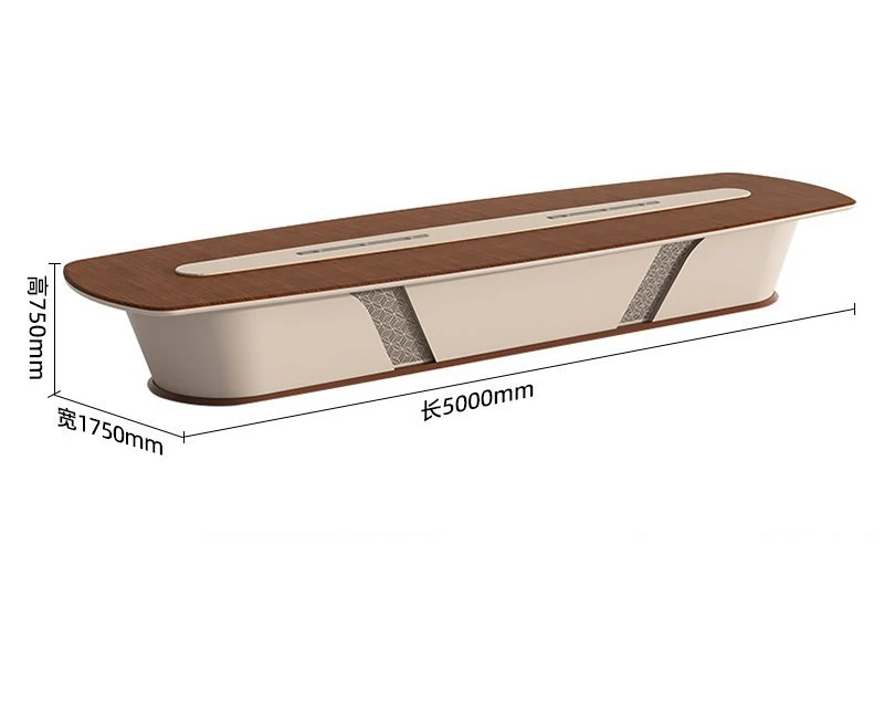 Large conference table Long table Simple modern office Meeting room High-end meeting room