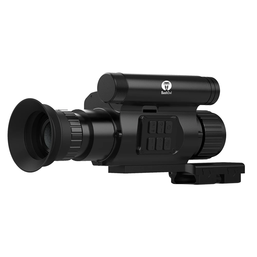 BushOwl NV009 Hunting Camera night vision scope Riflescope, Telescope Monocular Infrared Video Camera, 1080p HD Recorder