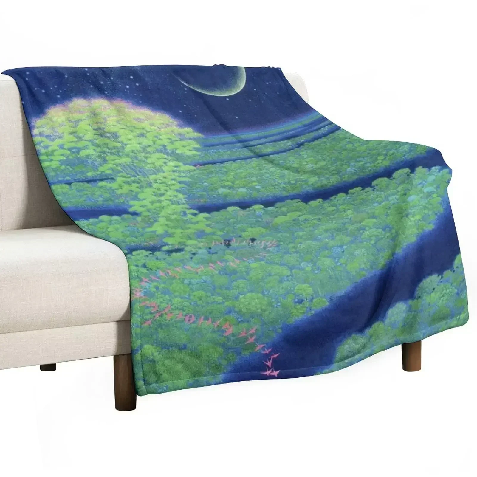 Secret of Mana Throw Blanket Warm christmas gifts Decorative Throw warm winter Blankets