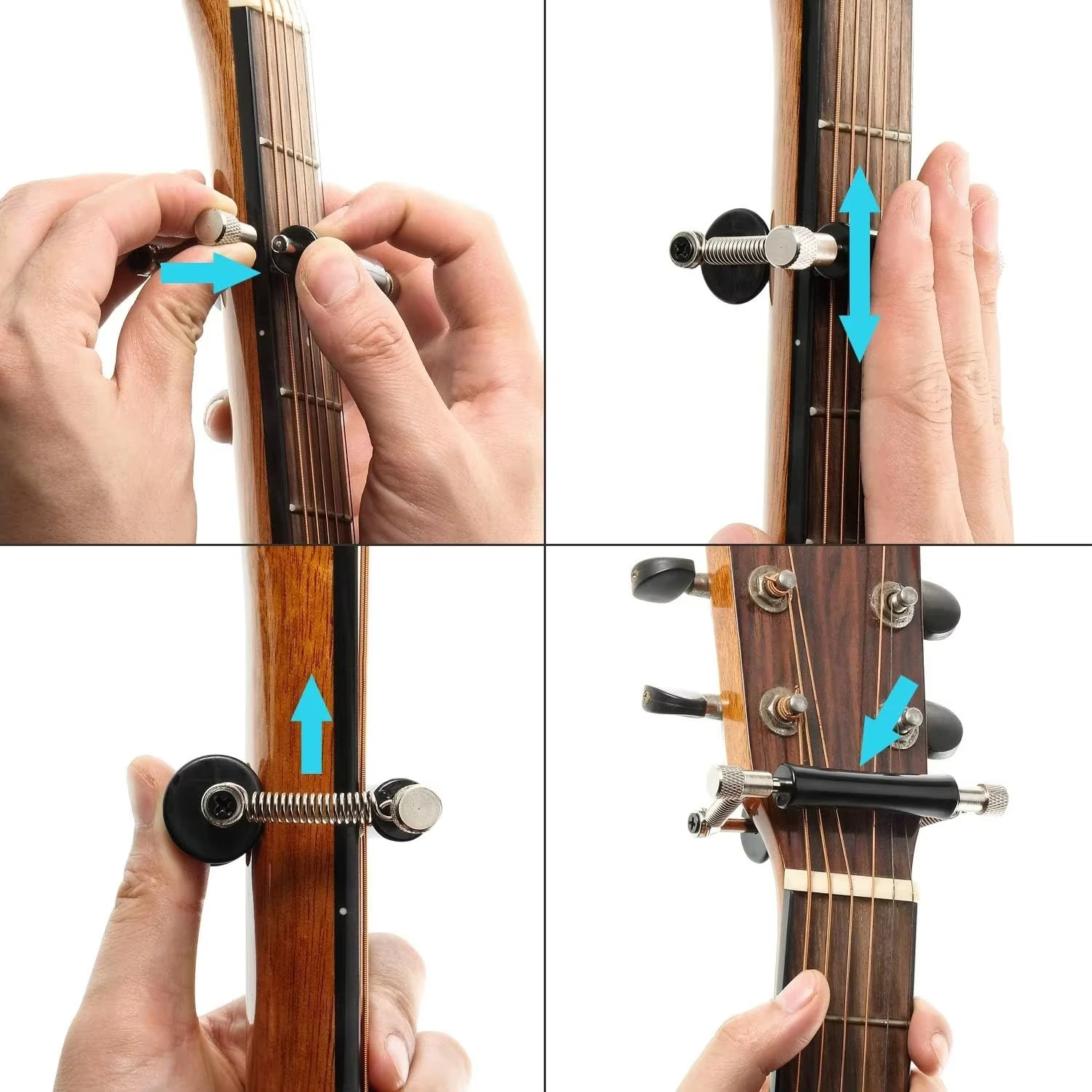 Adjustable Sliding Guitar Capo - Guitar Slide Tube 评论和价格