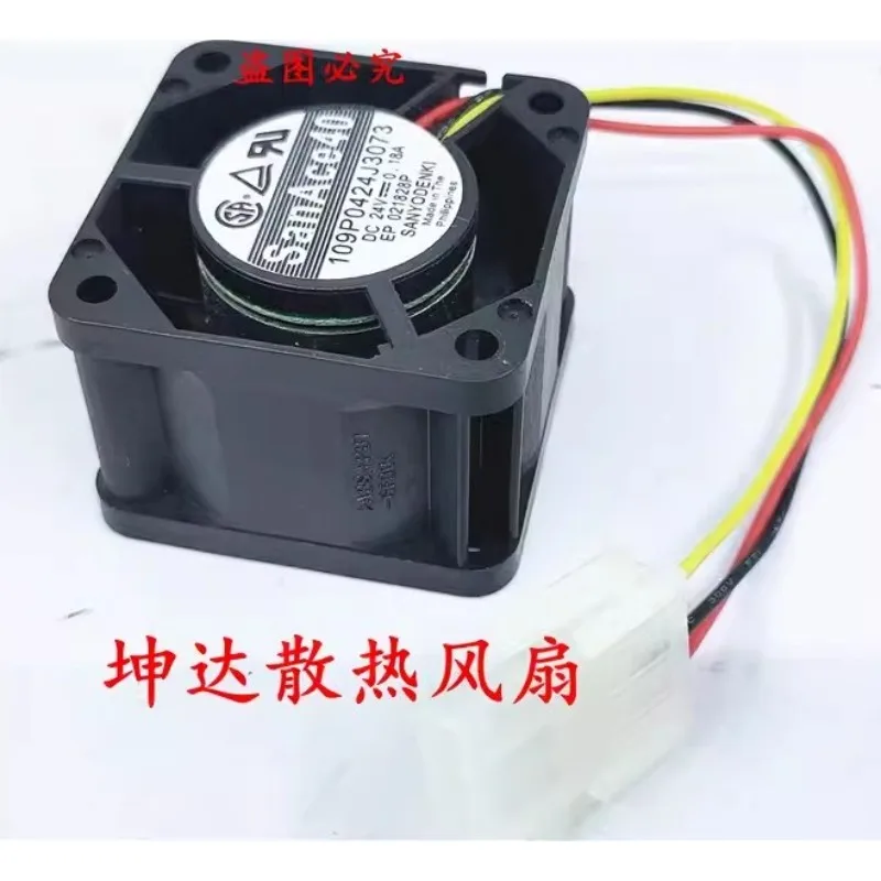 New Cooler Fan for SANYO 109P0424J3073 DC24V 0.18A Cooling Fan 4028 40*40*28MM