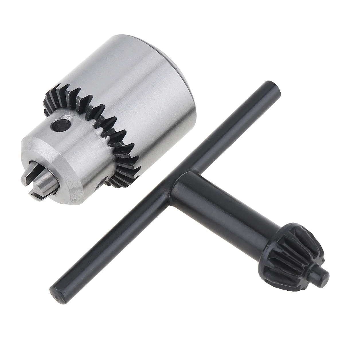 Mini 0.3-4mm JTO Drill Collet Chuck with 1/4 Inch Chuck Inner Hole and Hexagon Key Wrench for DIY Electric Drill