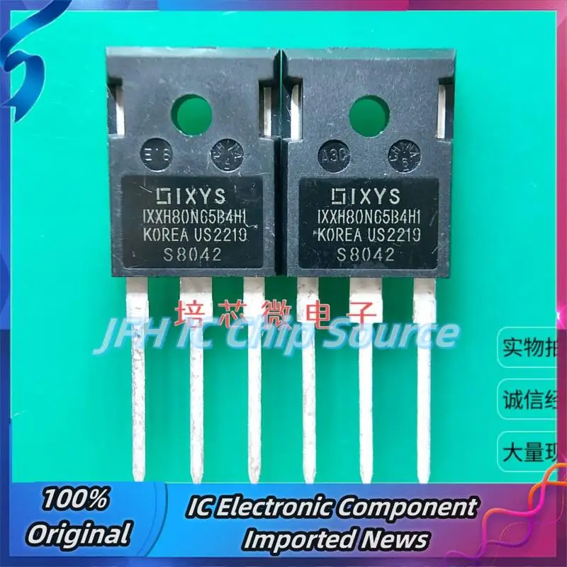 5PCS-10PCS  5PCS-10PCS  IXXH80N65B4H1  IGBT TO247 80A/650V  Best Quality Stock