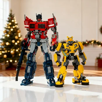 2288pcs MOC Bumblebee Bundle Alternate Build Iconsed Model Building blocks toy Assemble DIY idea Education Christmas gift Brick