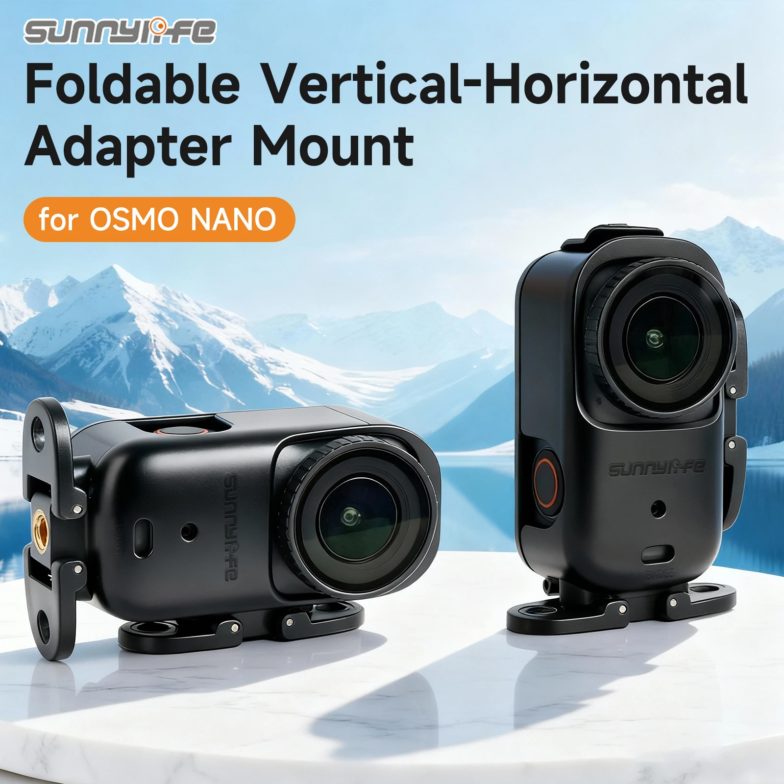 

Foldable Protective Frame Case for DJI OSMO NANO Horizontal/Vertical Expansion Cage Bracket For DJI Osmo Nano Camera Accessories