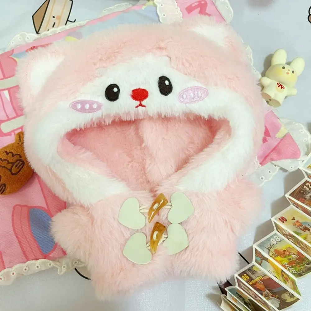 Cartoon Cat 20 cm Vestiti per bambole in cotone Cappotto Abbigliamento Vestiti per bambole Bella vestire senza attributi Vestiti per bambole