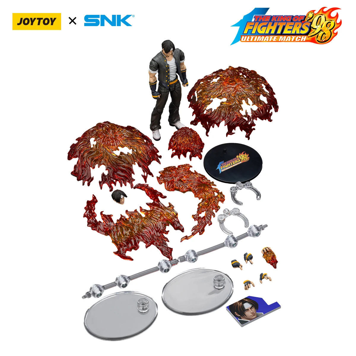 Warhammer SNK 1/18 Acchion Figures KOF 98UM ทีม Hero Kyo Kusanagi ทีม Goro Daimon Hero ทีม Benimaru Nikaido