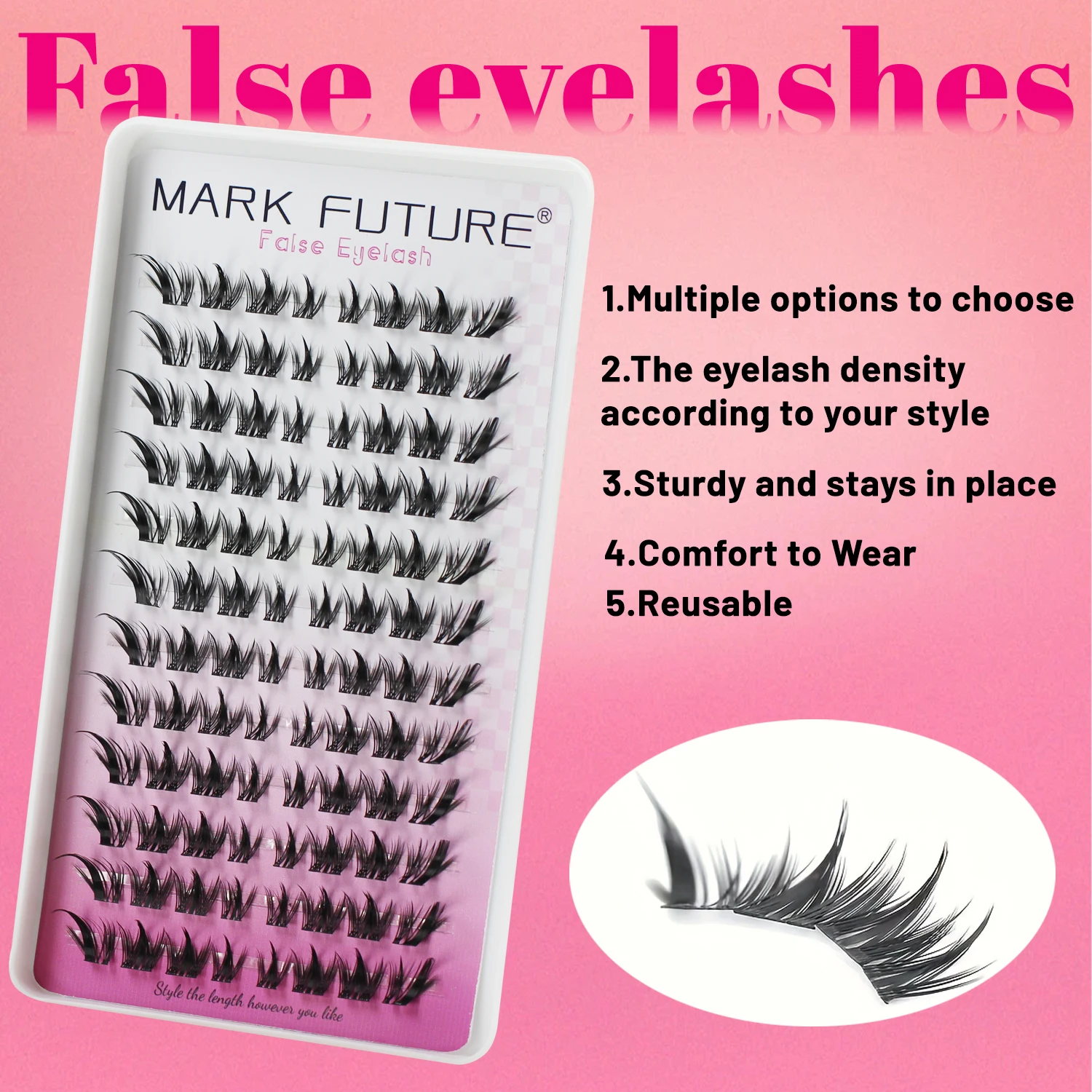 192 Pieces of False Eyelashes, - Eyelash Extension Single Lash review and price