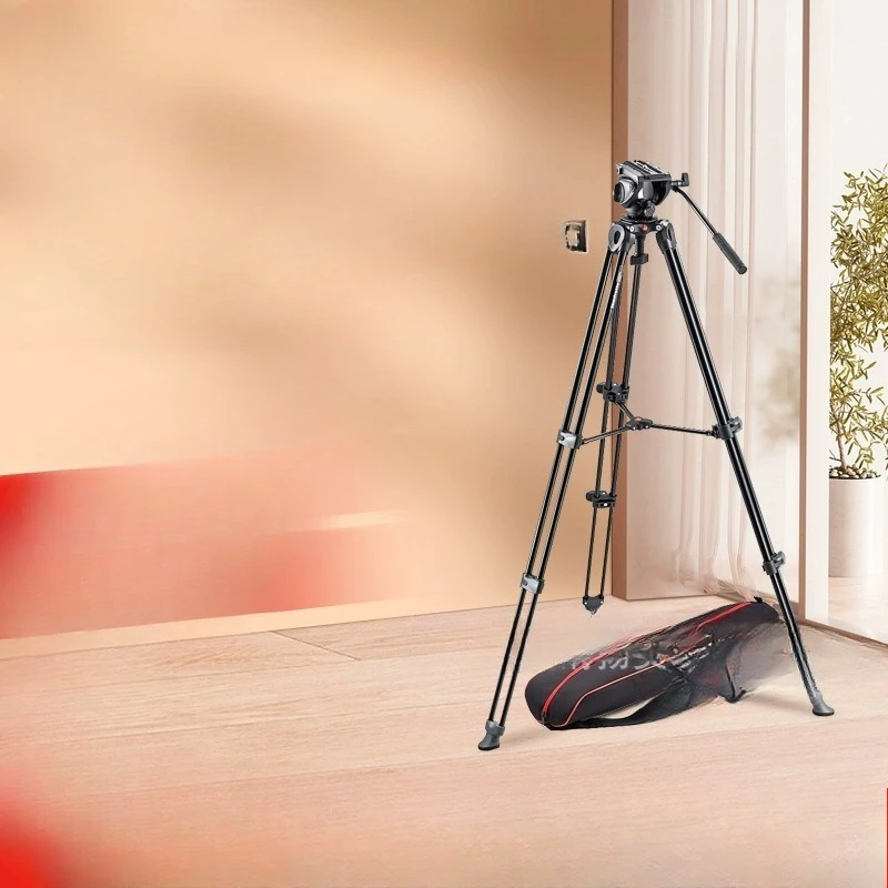 500AM double tube tripod, set, aluminum alloy hydraulic, gimbal
