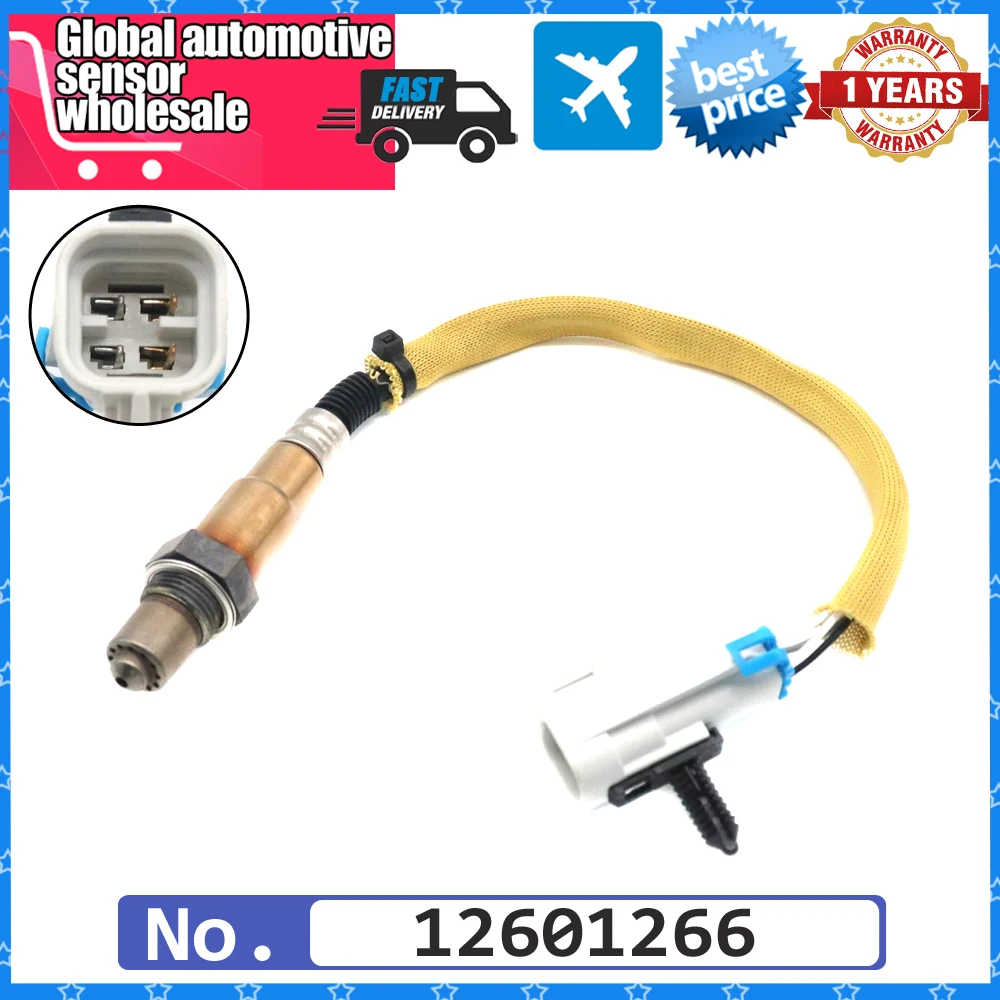 Downstream Left  Air Fuel Ratio Lambda O2 Oxygen Sensor 12601266 for Chevy Camaro 3.6L V6 10-13 Cadillac CTS STS 3.0 3.6 08-14