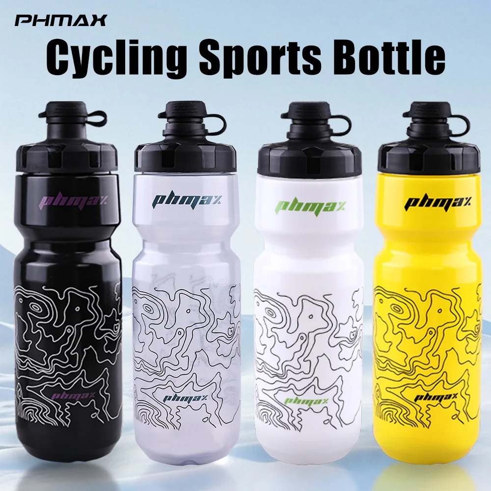 Botella de agua para bicicleta PHMAX, botella de agua deportiva para ciclismo de 720ml, bicicleta de montaña, bicicleta de carretera, taza de agua portátil de gran capacidad para bicicleta