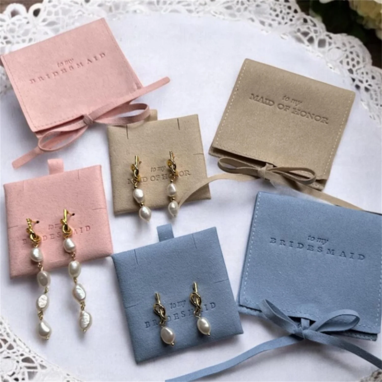 

Bridesmaid Earrings 18k Gold Plated Bridesmaid Pearl Knot Earrings Maid of Honor Jewelry Bridesmaid Gifts Earrings Bridesmaid Je