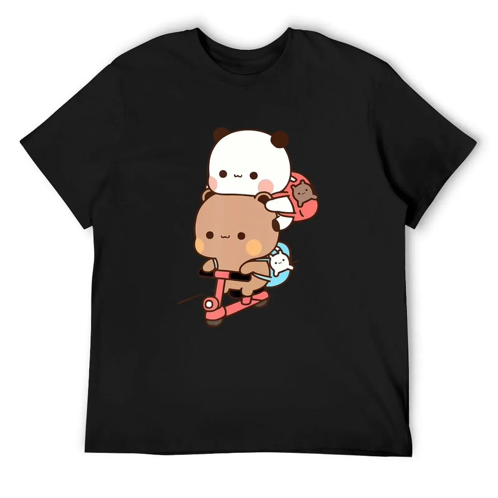 

Bubu Dudu On Scooter Bubu Dubu Lovers T-Shirt sublime anime quick-drying summer clothes mens clothes