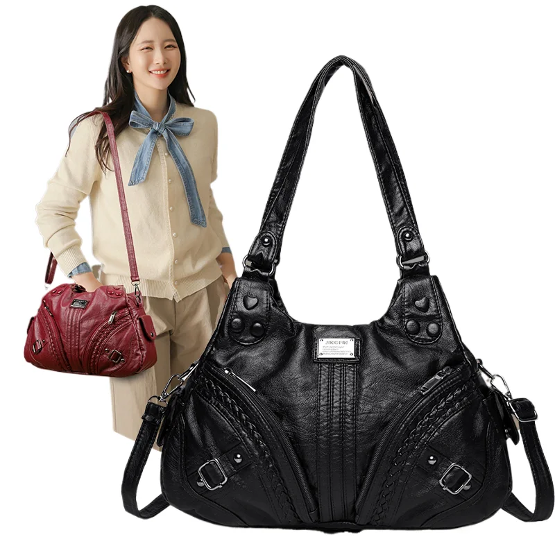 

Premium Small Bag for Women 2025 New Fashionable Soft Leather Crossbody Bag Versatile Large Capacity Women's Handheld Shoulder B