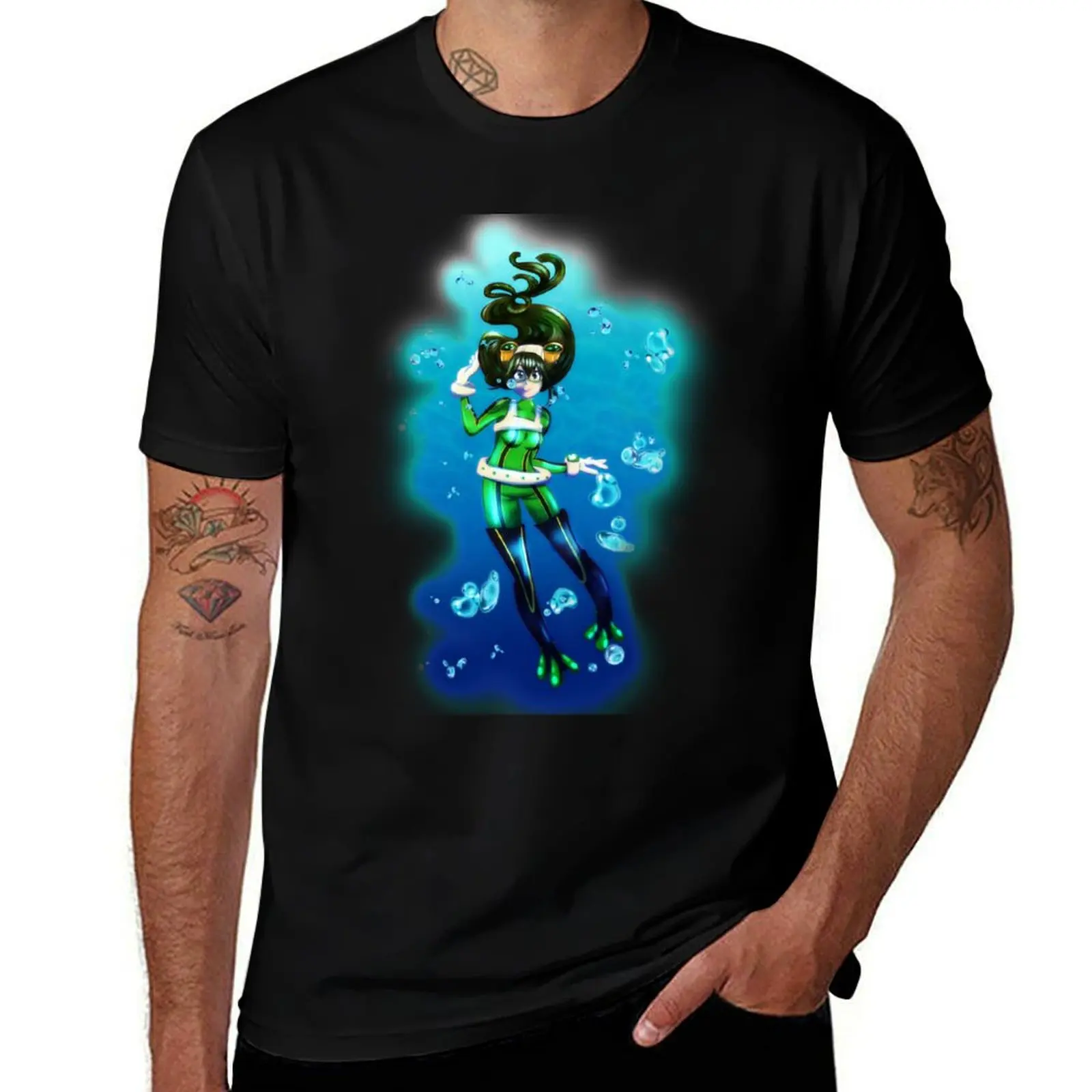 

Froppy under the water T-Shirt man tshirt t shirt man casual T-Shirt
