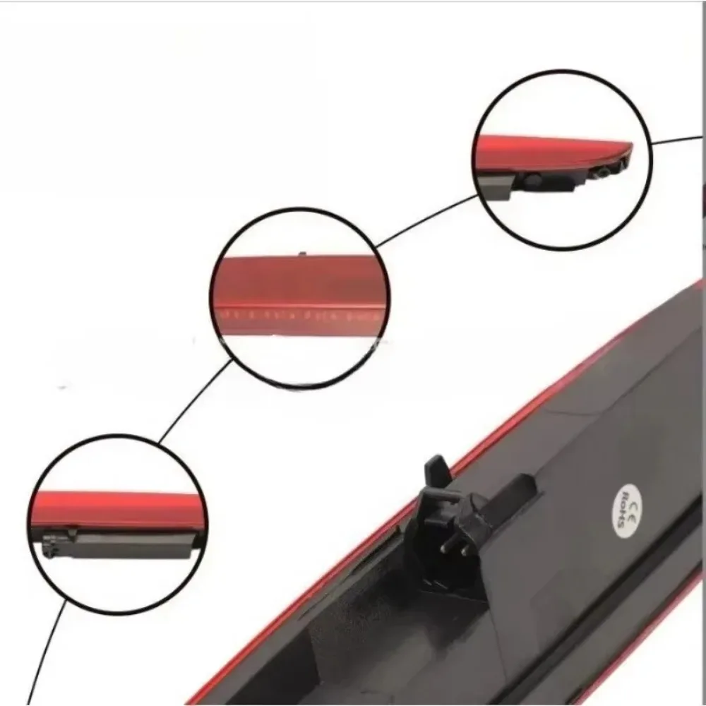 New for With Short Spoiler Rear Third LED High Level Brake Stop Light Red Lens  Renault Clio MK2 98-06 Campus 98-06 view 5