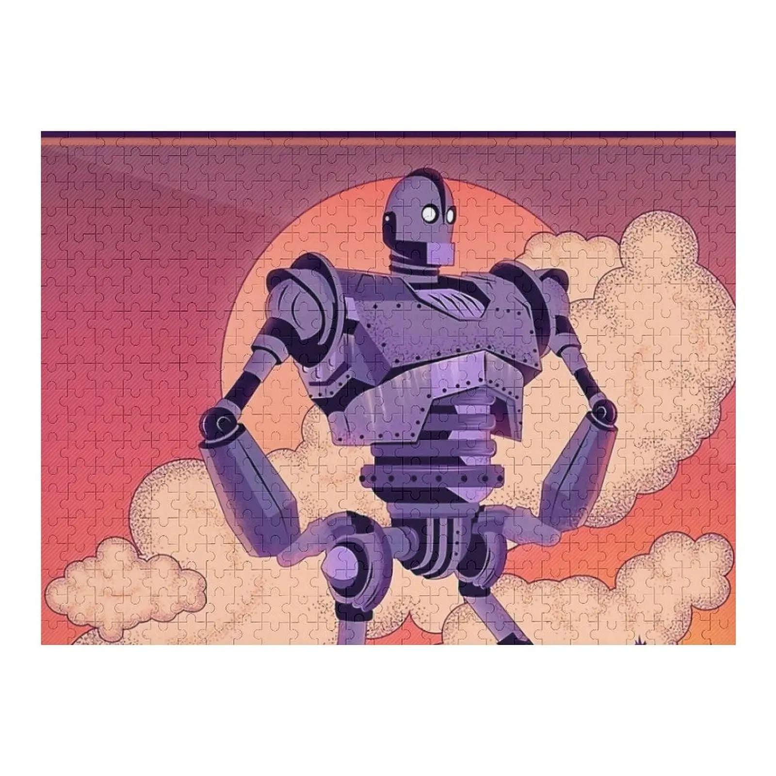 

The Iron Giant Vintage Jigsaw Puzzle Baby Toy Wooden Animal Puzzle