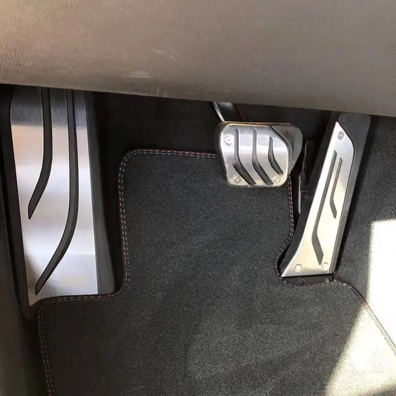 Auto-Gaspedal-Brems-Kupplungs-Fußpedalabdeckungen Zubehör 2007 2008 2009 2010 2011 2012 2013 2014 2015 1er Serie E82 E88 Für BMW