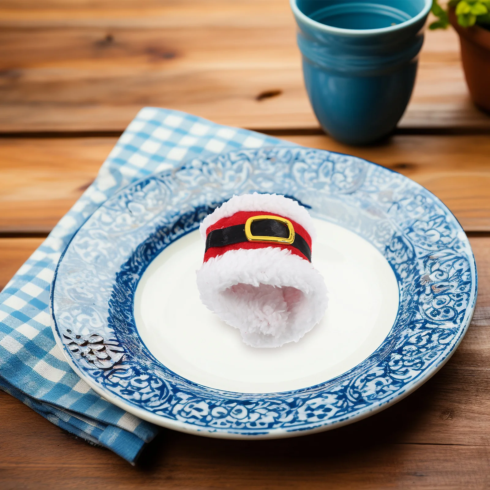 

Рождественская пряжка для салфеток, кольца для салфеток, держатели для салфеток, декор стола для банкета, ужина, держатель с пряжкой