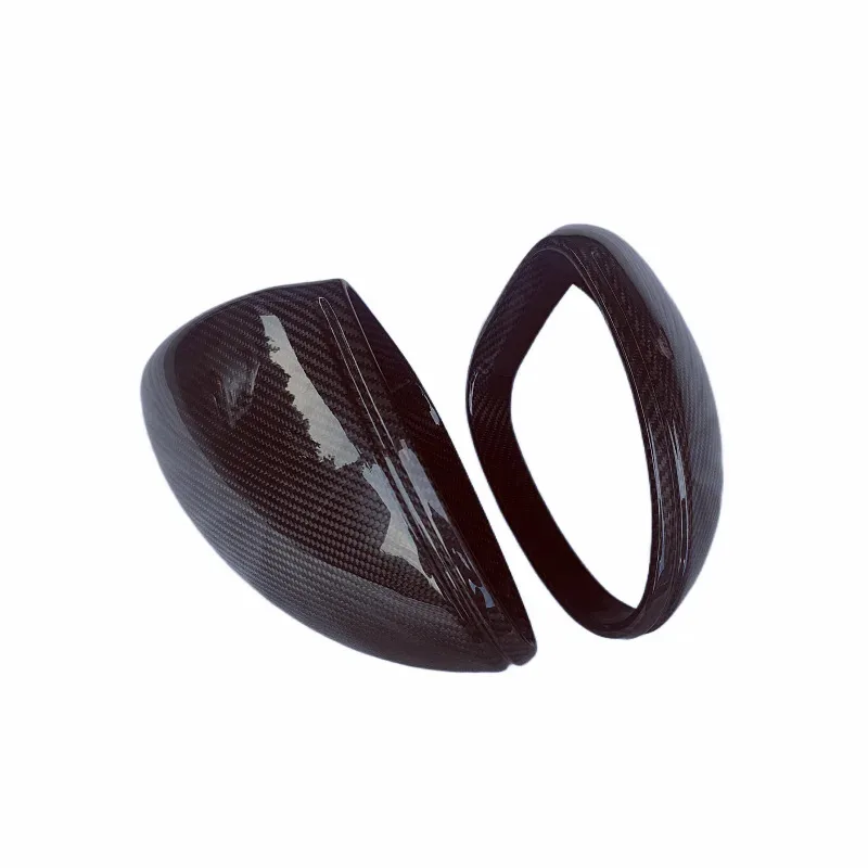 

High Quality Dry Carbon Fiber Rearview Mirror Housing Pair Suitable for 718 Boxster Cayman Body Kit