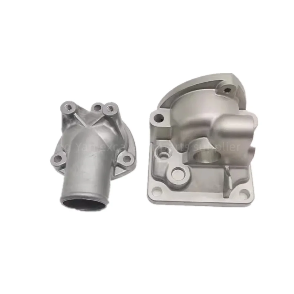 

For KOBELCO SK200 210 230-6-6E Kato HD520 820 Thermostat Seat 6D31 6D34 Engine Upper Cover Base Excavator Parts