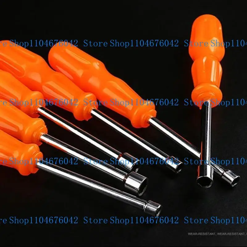 Cacciavite con chiave a bussola artigianale precisa, superficie liscia, resistente all'usura e alla ruggine, 5 mm/5,5 mm/6 mm/7 mm/8 mm/9 mm10 mm